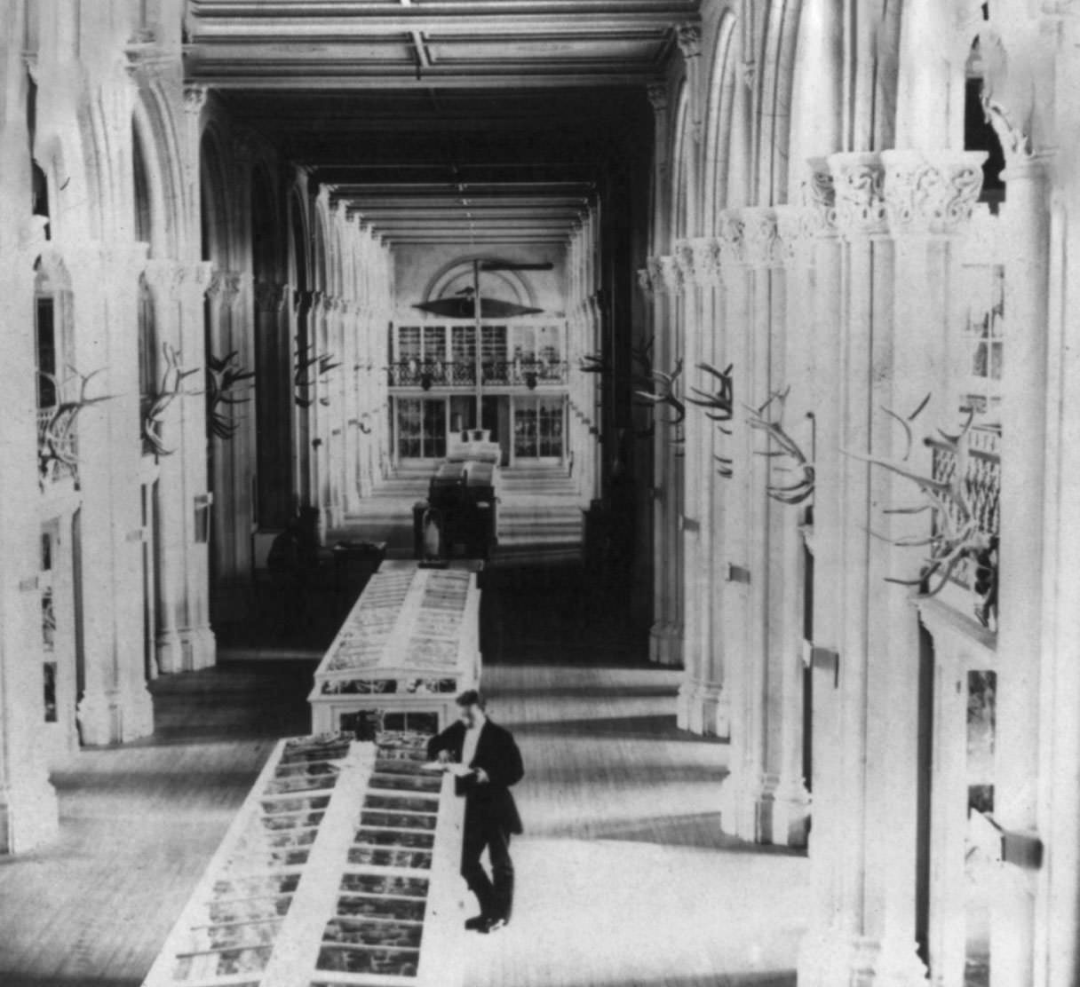 #22 Interior of the Smithsonian Institution, Washington, D.C., 1867