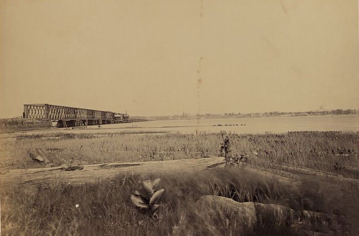 #16 Long Bridge and Washington, 1863