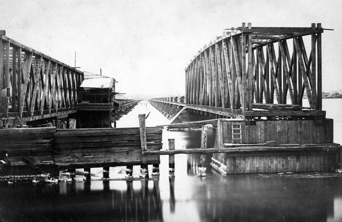 #36 New Bridge on the Potomac River Washington, D.C., 1863