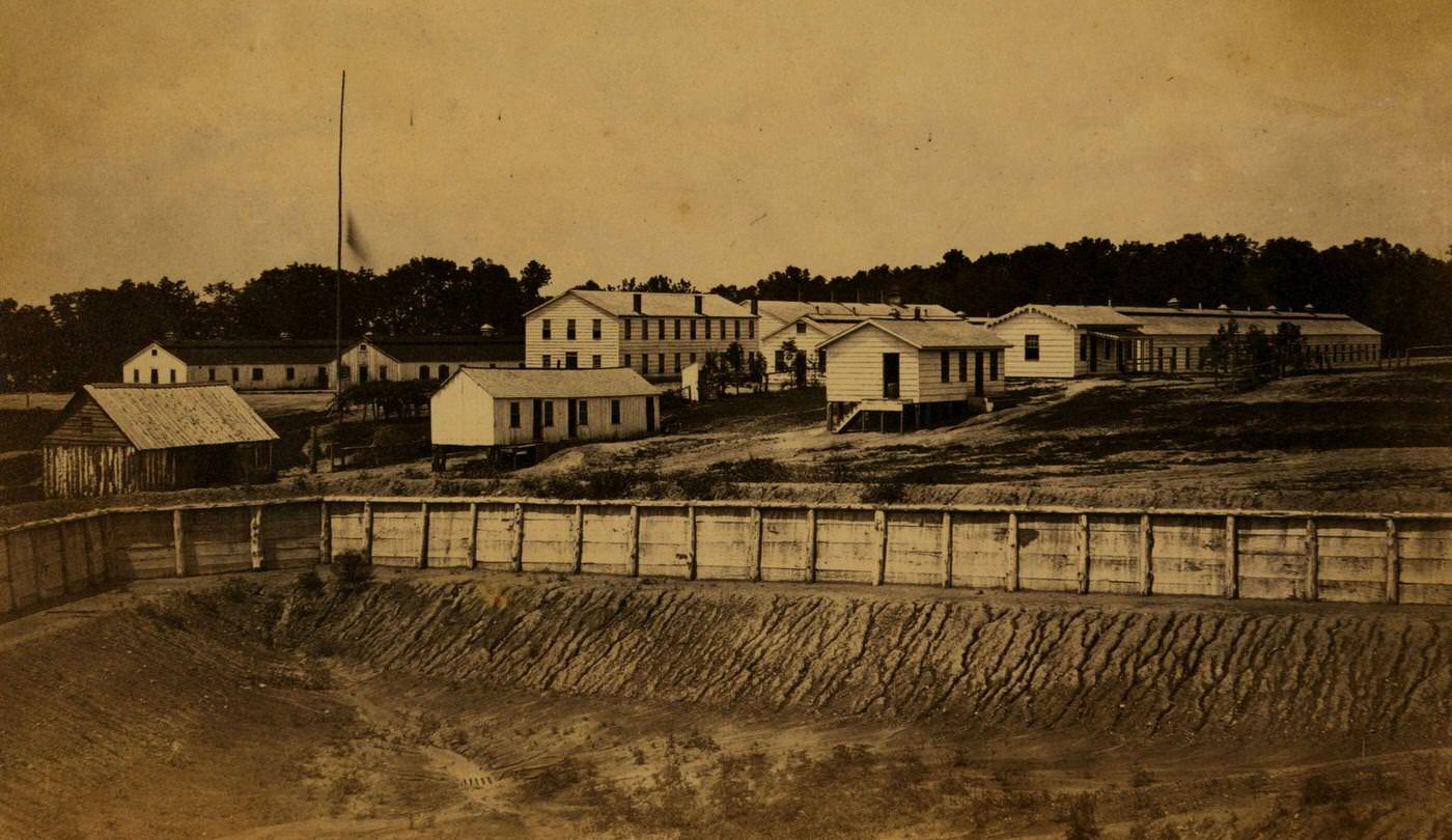 #40 Barracks of Ft. Carroll Washington, D.C., 1863