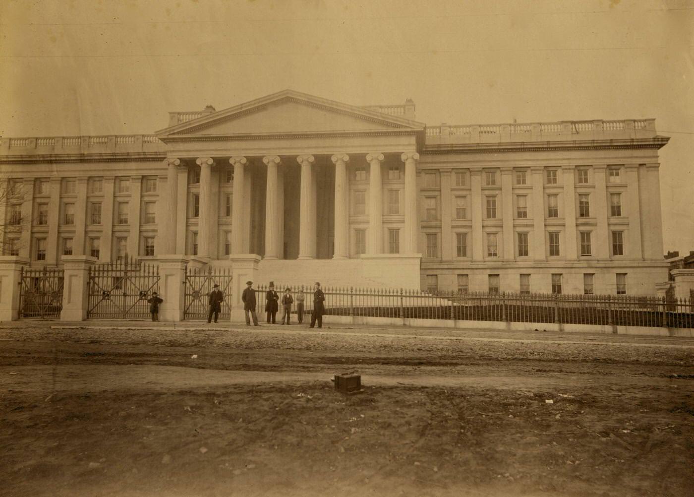 #52 Treasury Buildings, Washington, D.C., 1863