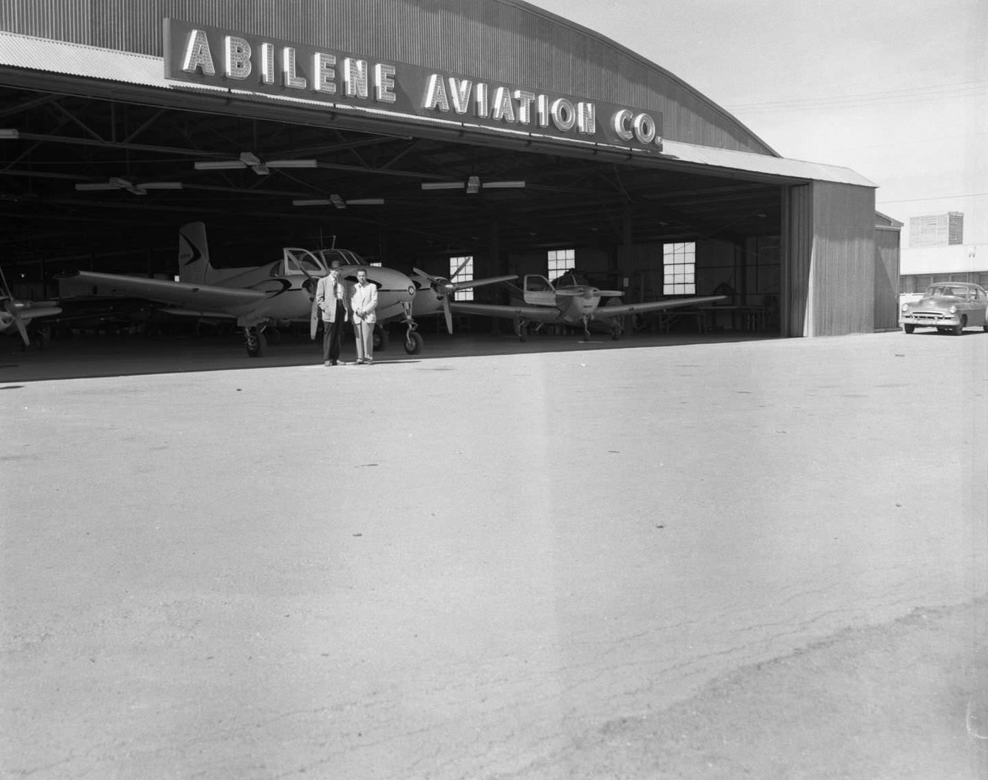 #13 Abilene Aviation Company Hanger, 1956