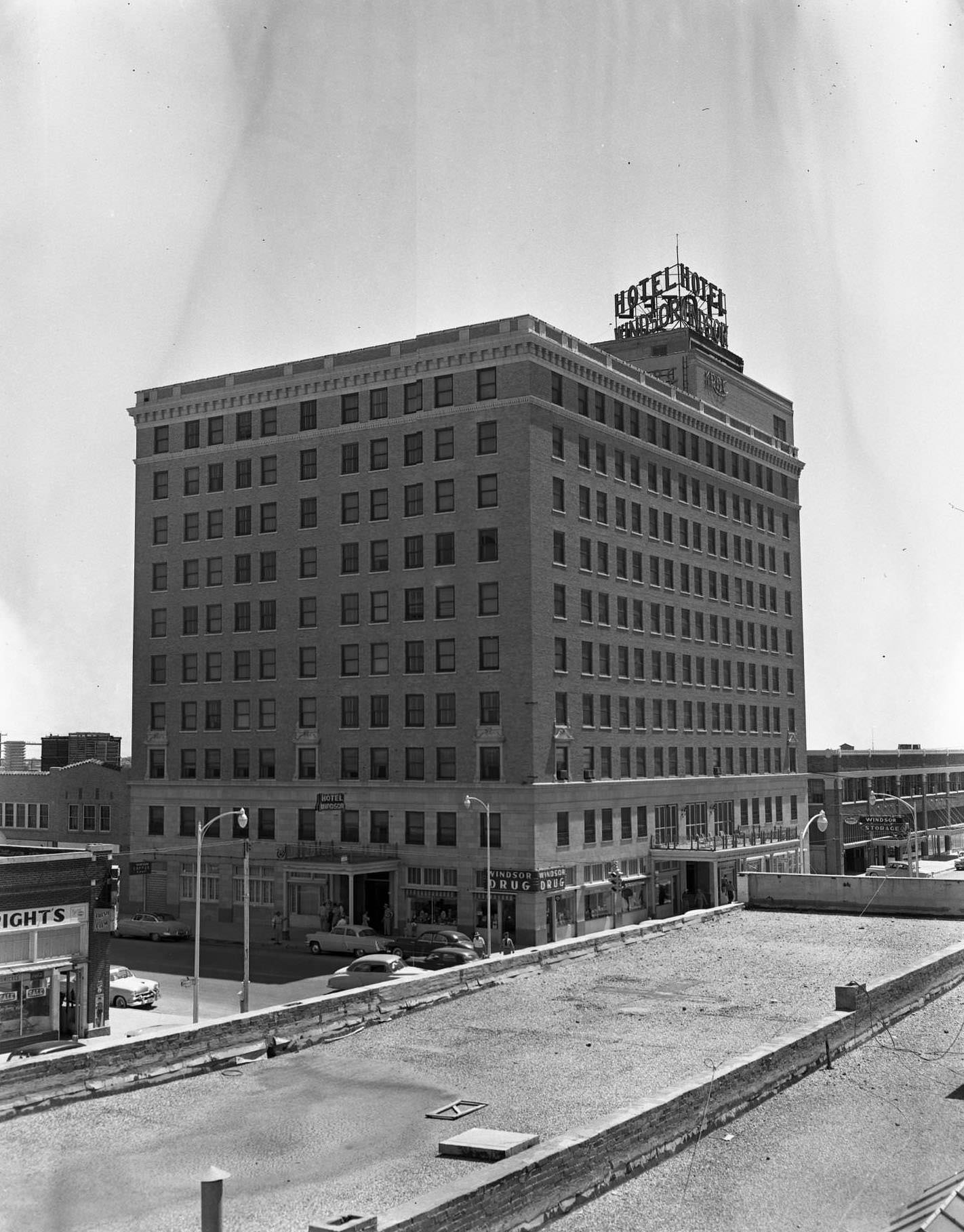 #34 Windsor Hotel, 1955