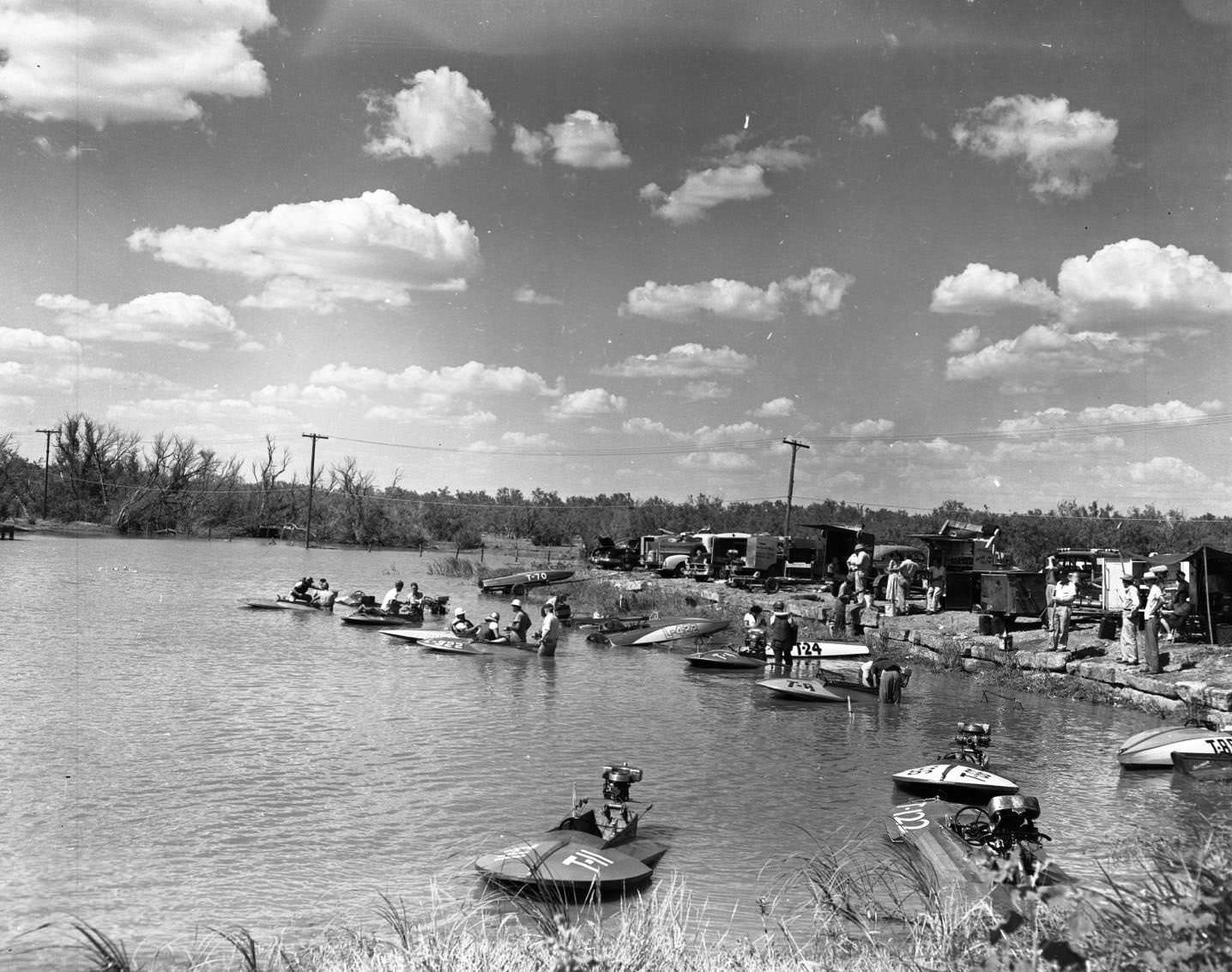 #202 Mini Speedboat Races, 1955
