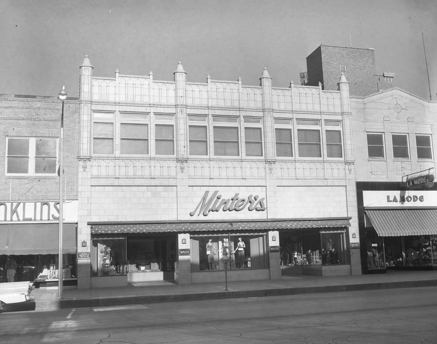 #130 Minter’s Department Store in Downtown, 1958