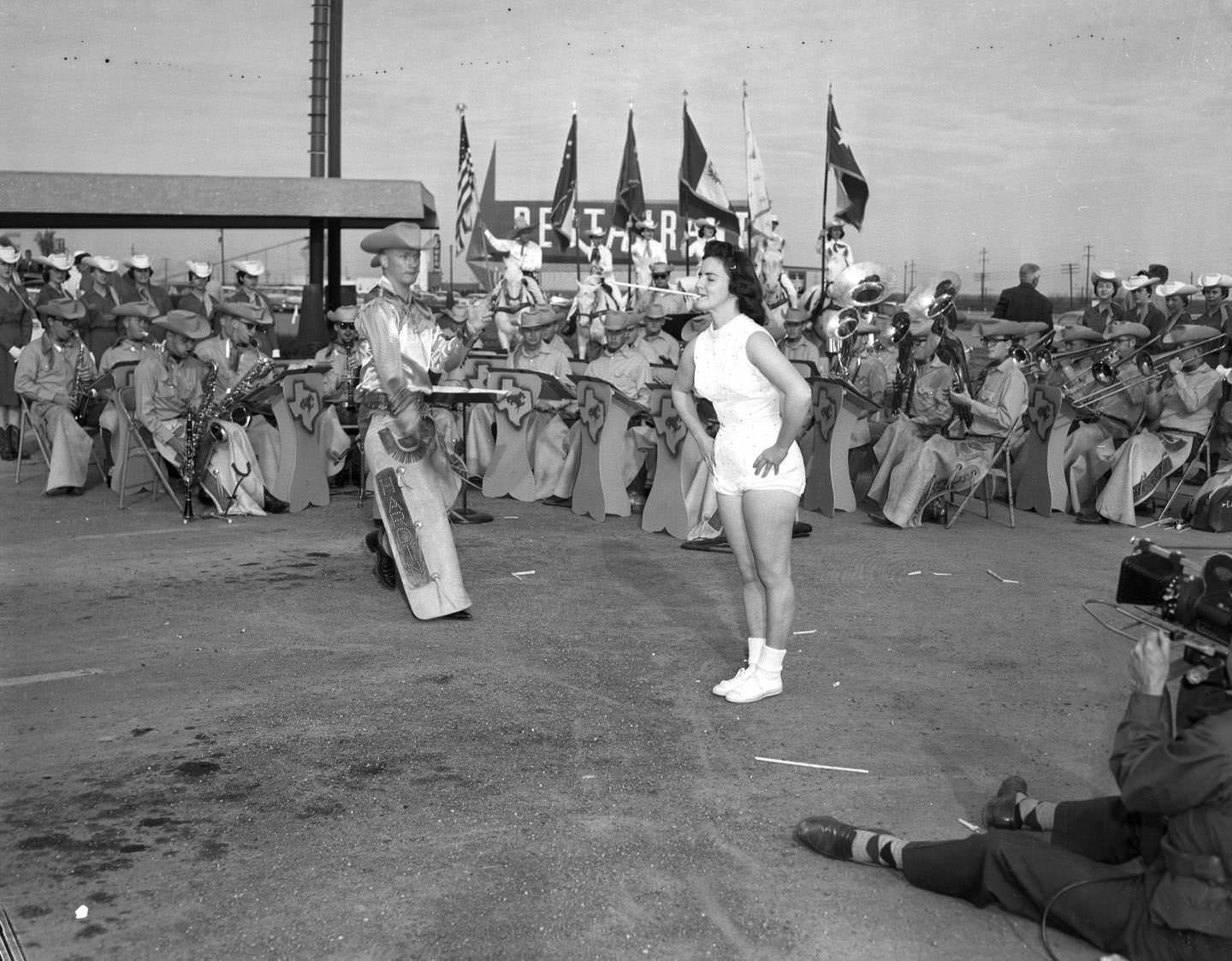 #134 The Cowboy Band performing at the Sands Hotel, 1956