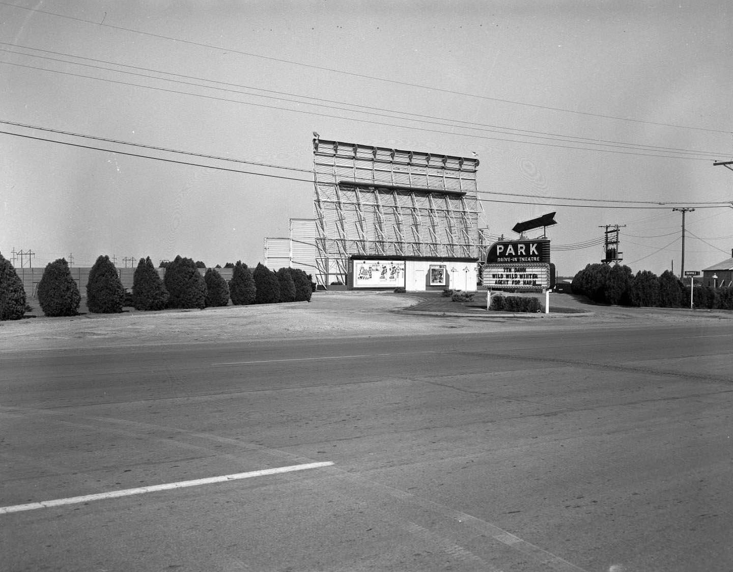 #145 Park Drive-in Theater, 1955