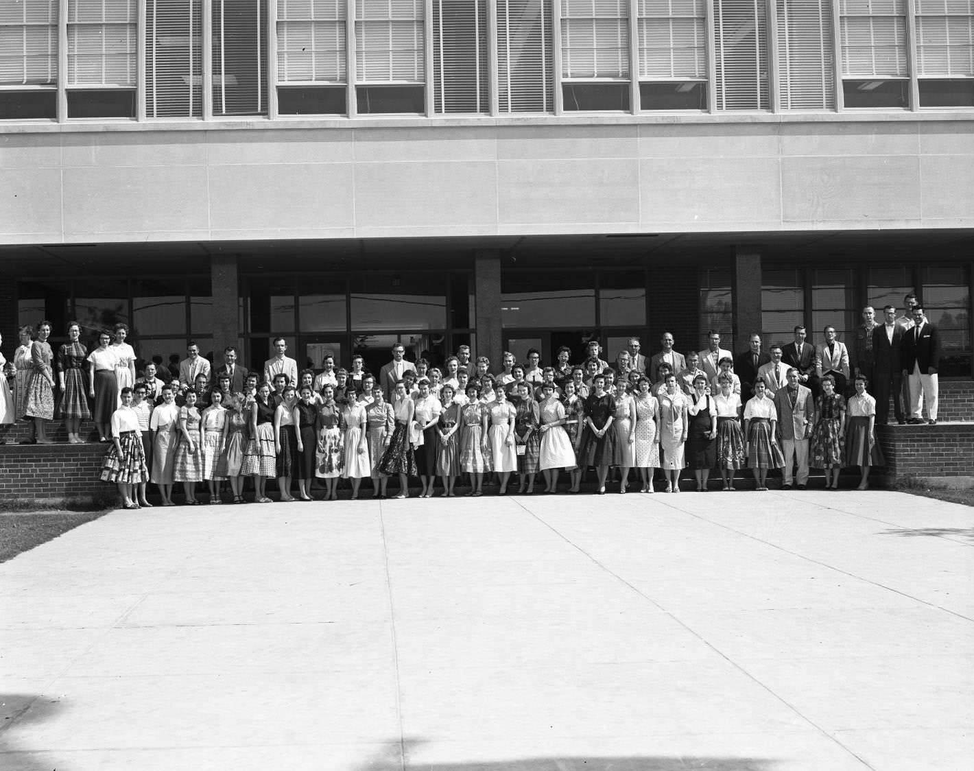 #171 School Teachers at Abilene High School, 1958