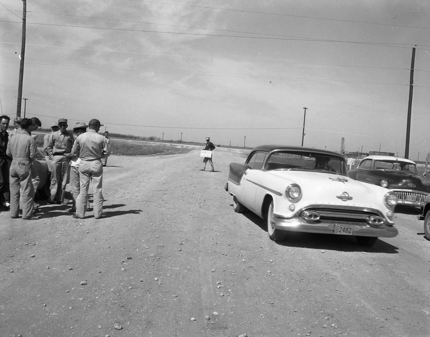 #180 A strike at an air base in Abilene, Texas, 1958