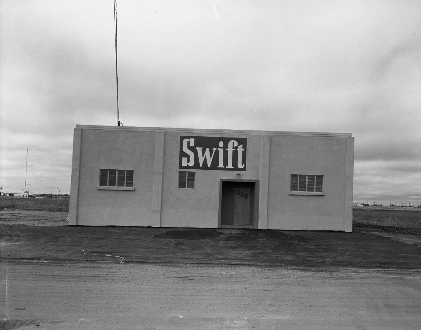 #182 Swift Meat Building in Abilene, 1955