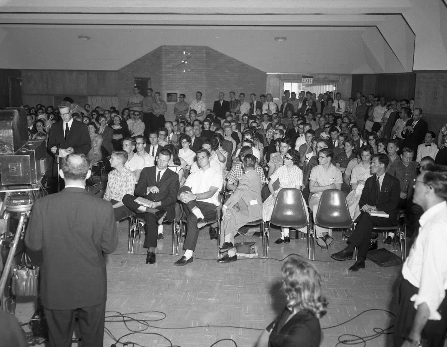 #211 Television Camera at Censorship Hearing, 1958