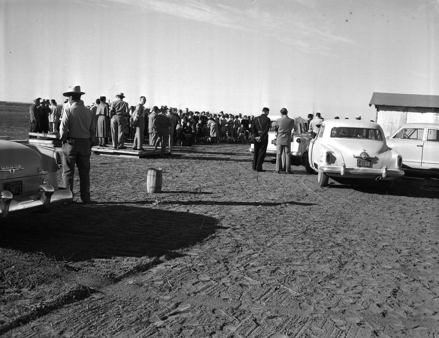 #67 A groundbreaking ceremony for the Crippled Children’s Home in Abilene, 1955