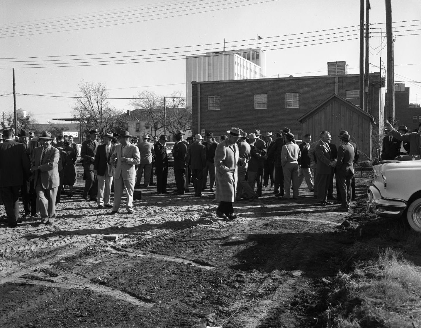 #77 Ground Breaking – Chamber of Commerce, 1955