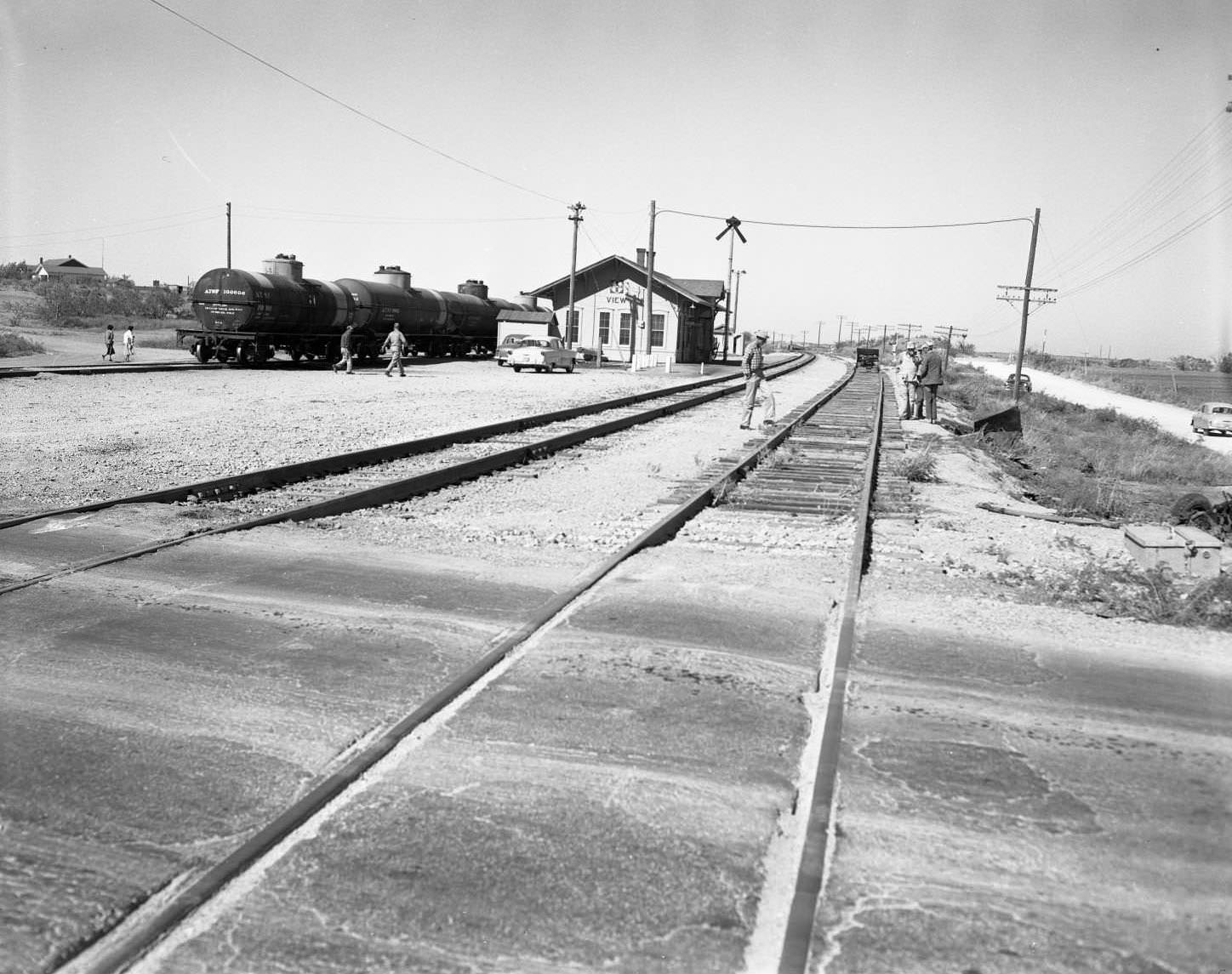 #81 Highway at View Depot – Accident Scene, 1955