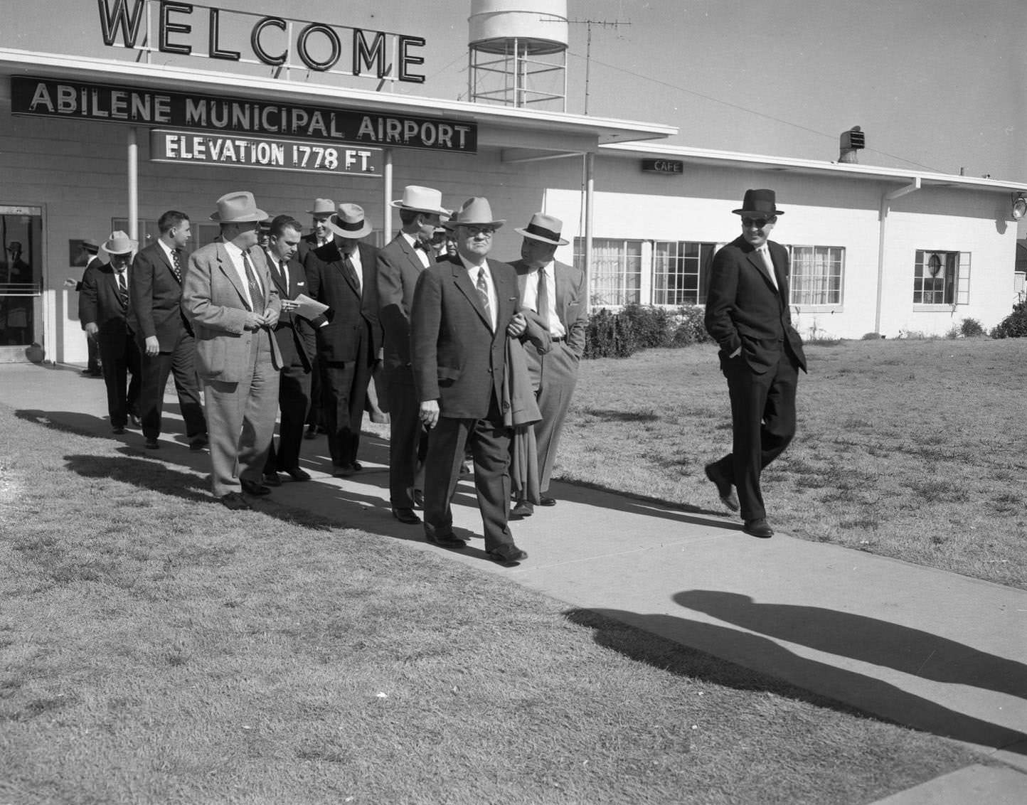 #89 Ed Connally at Abilene Municipal Airport, 1955