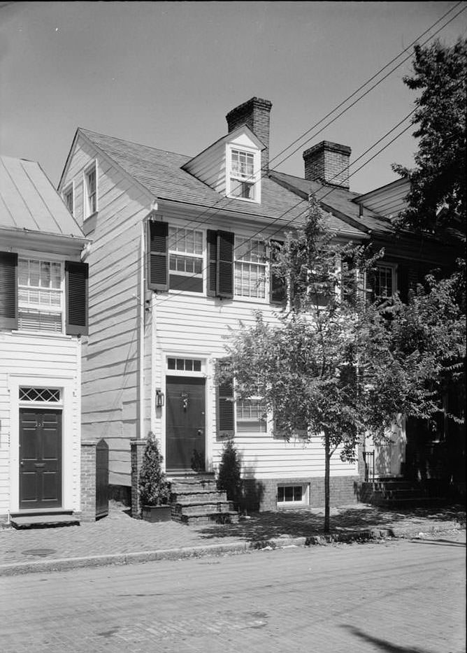 #12 Dennis Ramsay House, 221 South Lee Street, Alexandria, 1970s