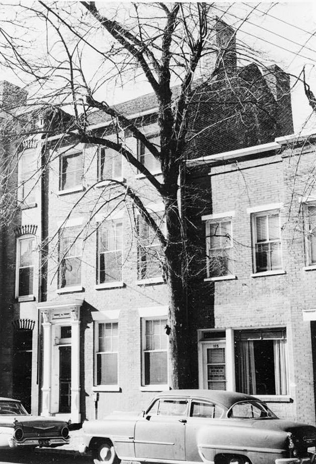 #25 South Fairfax Street Area Survey, 109 South Fairfax Street (House), Alexandria, 1970s