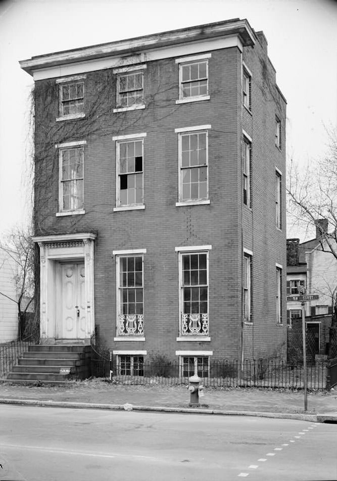 #61 Greek Revival House, 801 Duke Street, Alexandria, 1970s