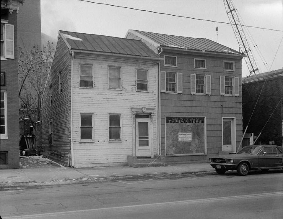 #68 110-112 North Pitt Street (Houses), Alexandria, 1970s