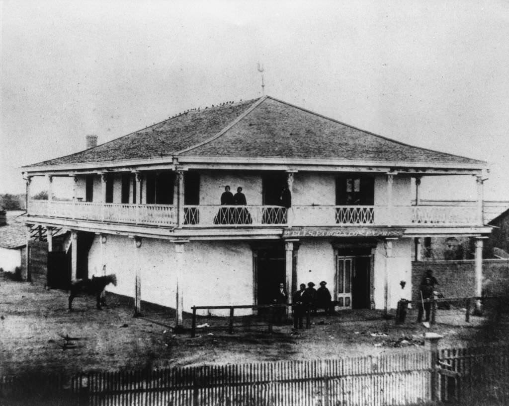 #1 Langenberger Residence and Store, located at 124 West Center Street, Anaheim, 1858