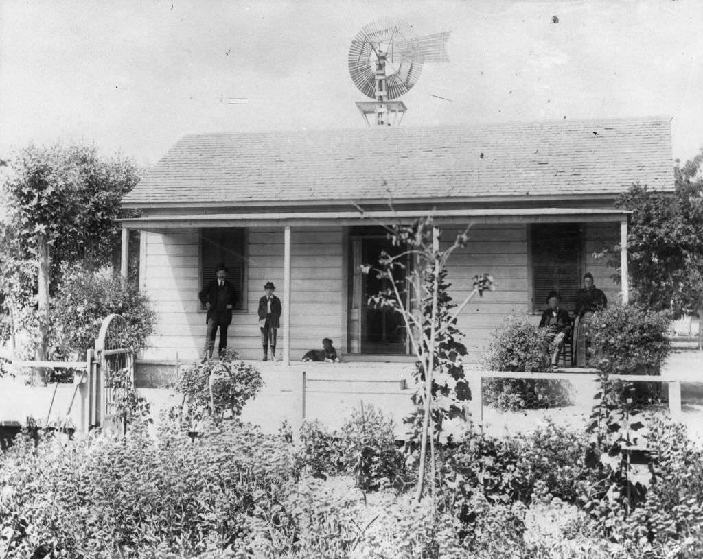 #47 Carl August Lorenz residence, located at 507 South Lemon Street, Anaheim, 1870