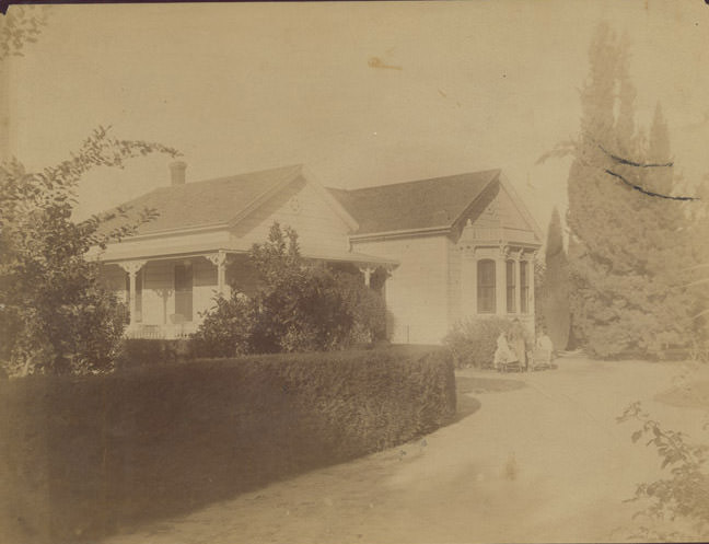 #158 Original Sheldon Littlefield Home, Anaheim, 1890