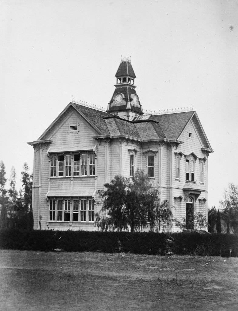 #18 Central School, located at 231 East Chartres Street, Anaheim, 1880