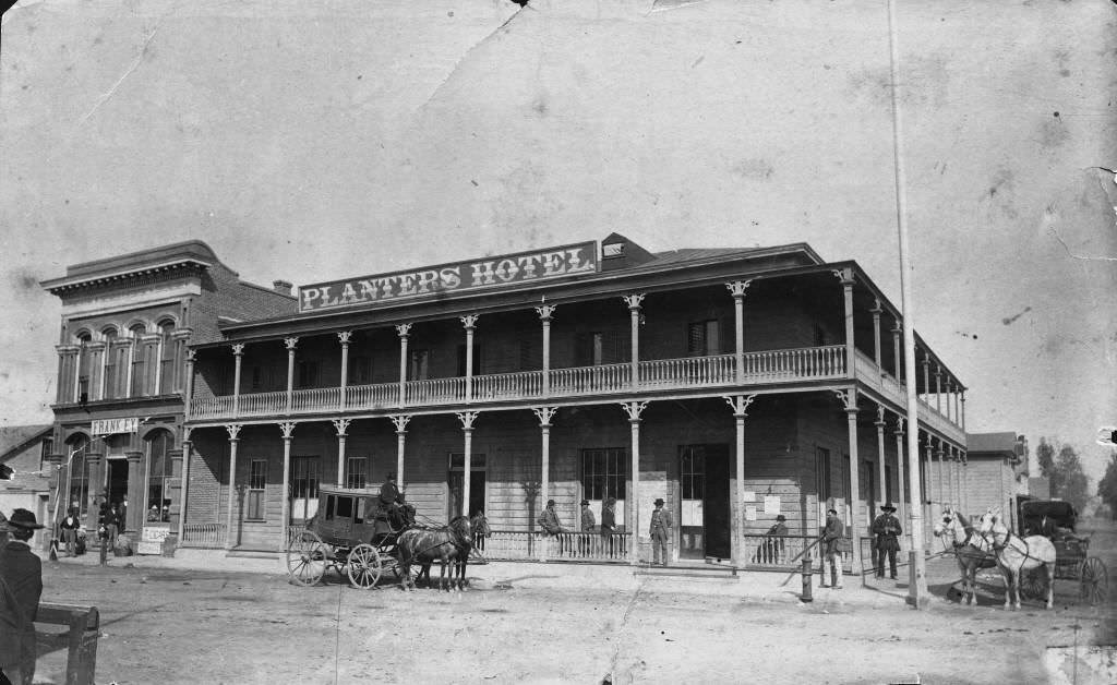 #25 Planters Hotel, Anaheim.1882