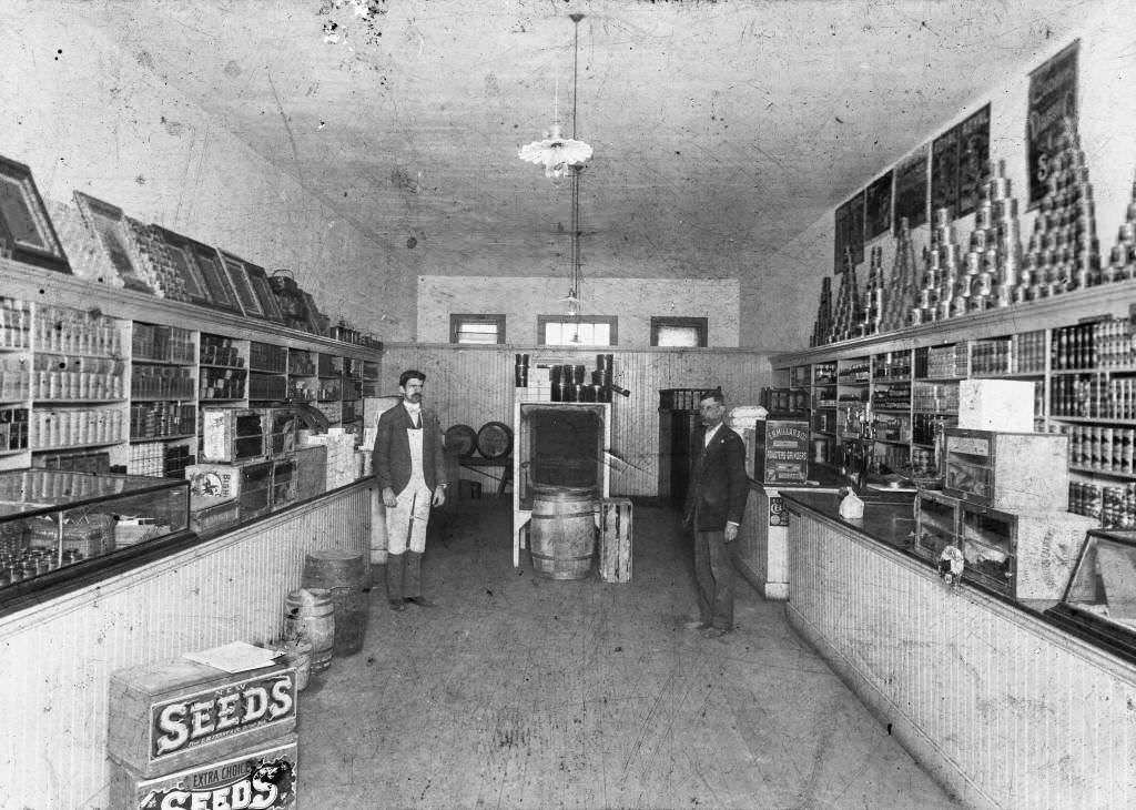 #66 Interior of R. H. Seale Grocery, 1880