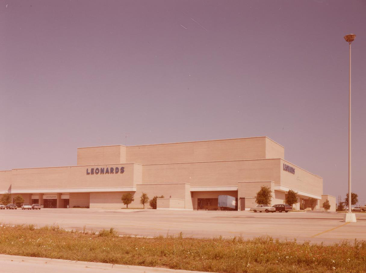 #7 A Leonard’s Department Store that is part of the Forum 303 Mall in Arlington, 1974