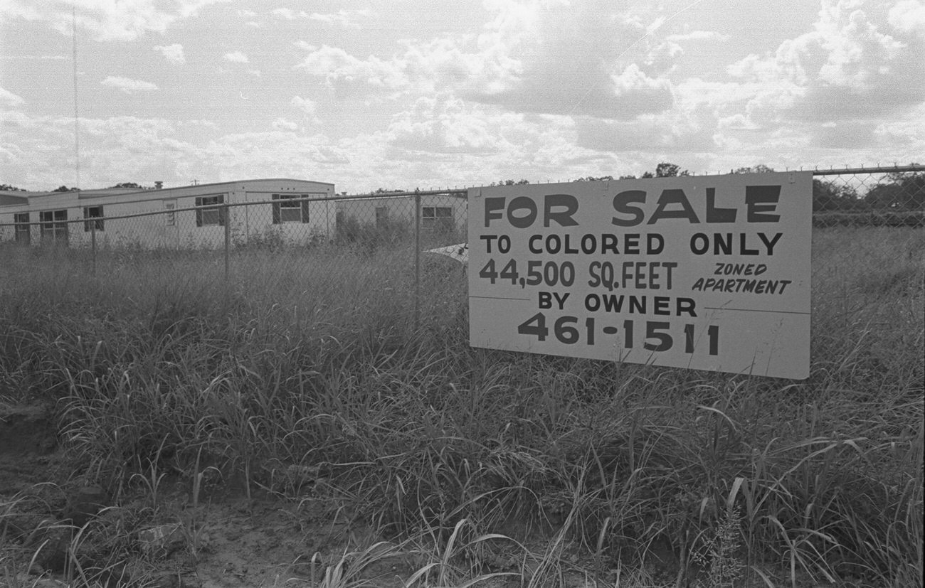 #78 A sign in an Arlington field, 1975
