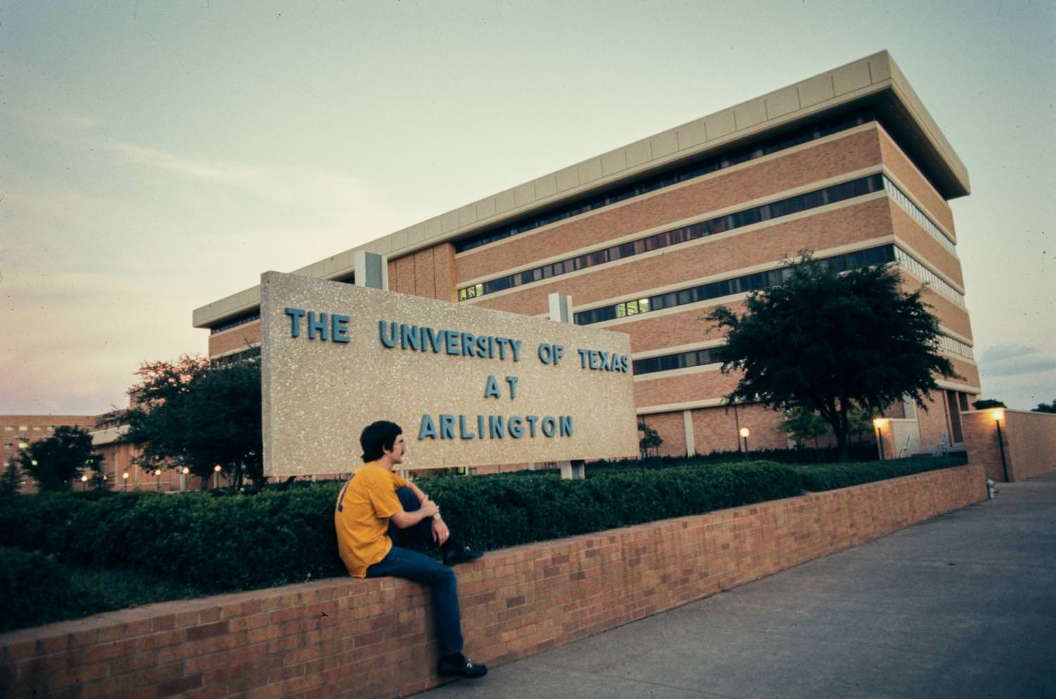 #26 University of Texas at Arlington sign, 1973