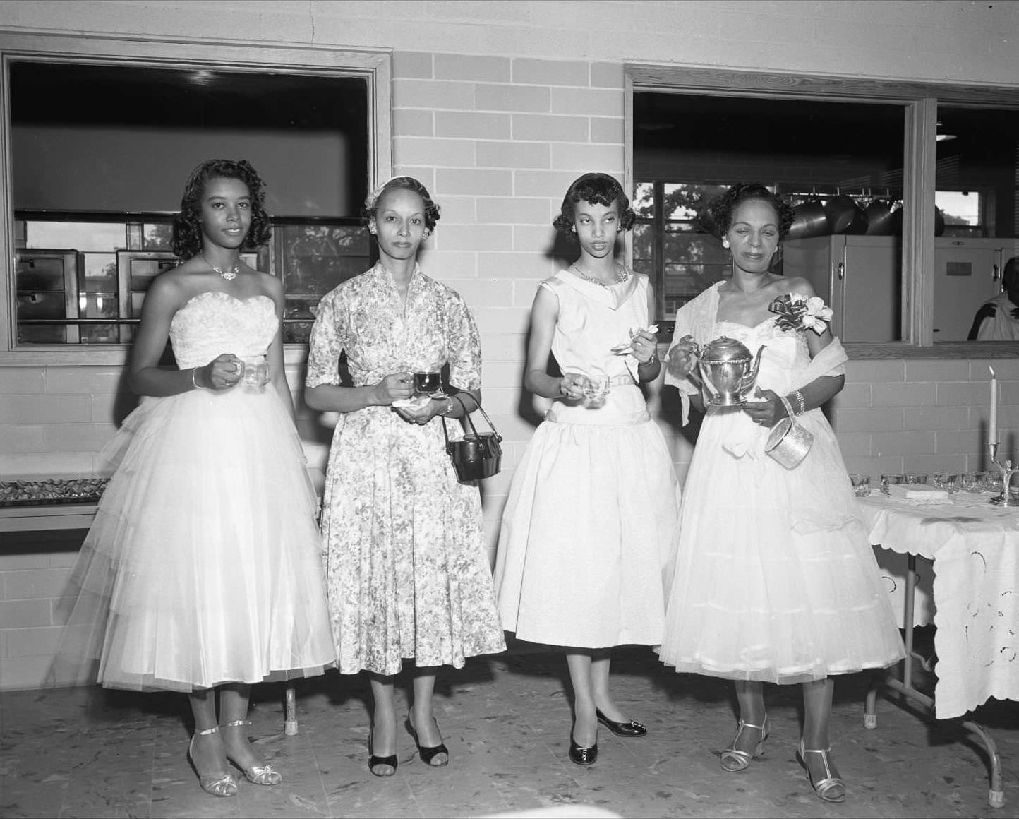 #135 Anderson High – Ceremony & Reception, 1955