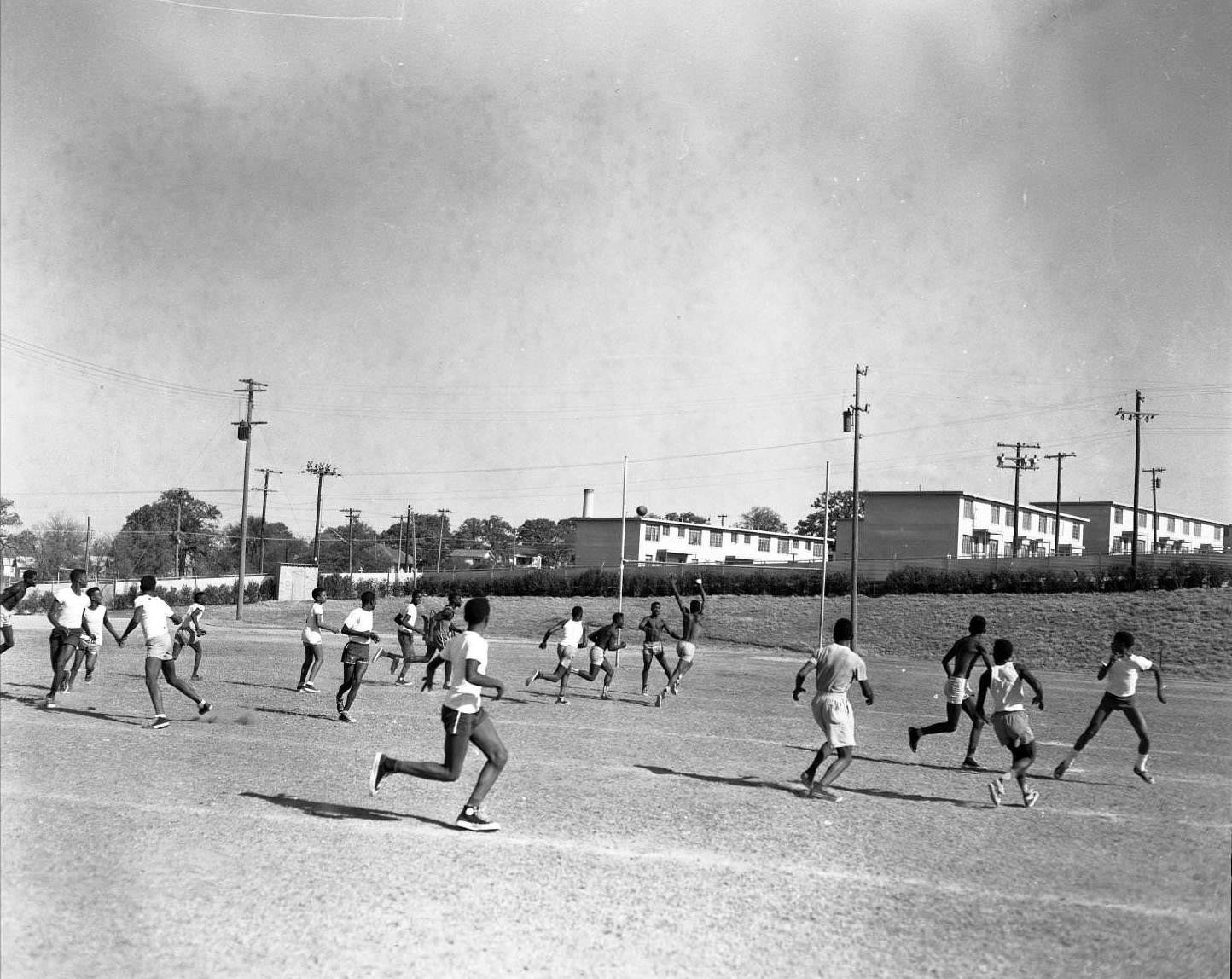 #140 An Anderson High School physical education class, 1955
