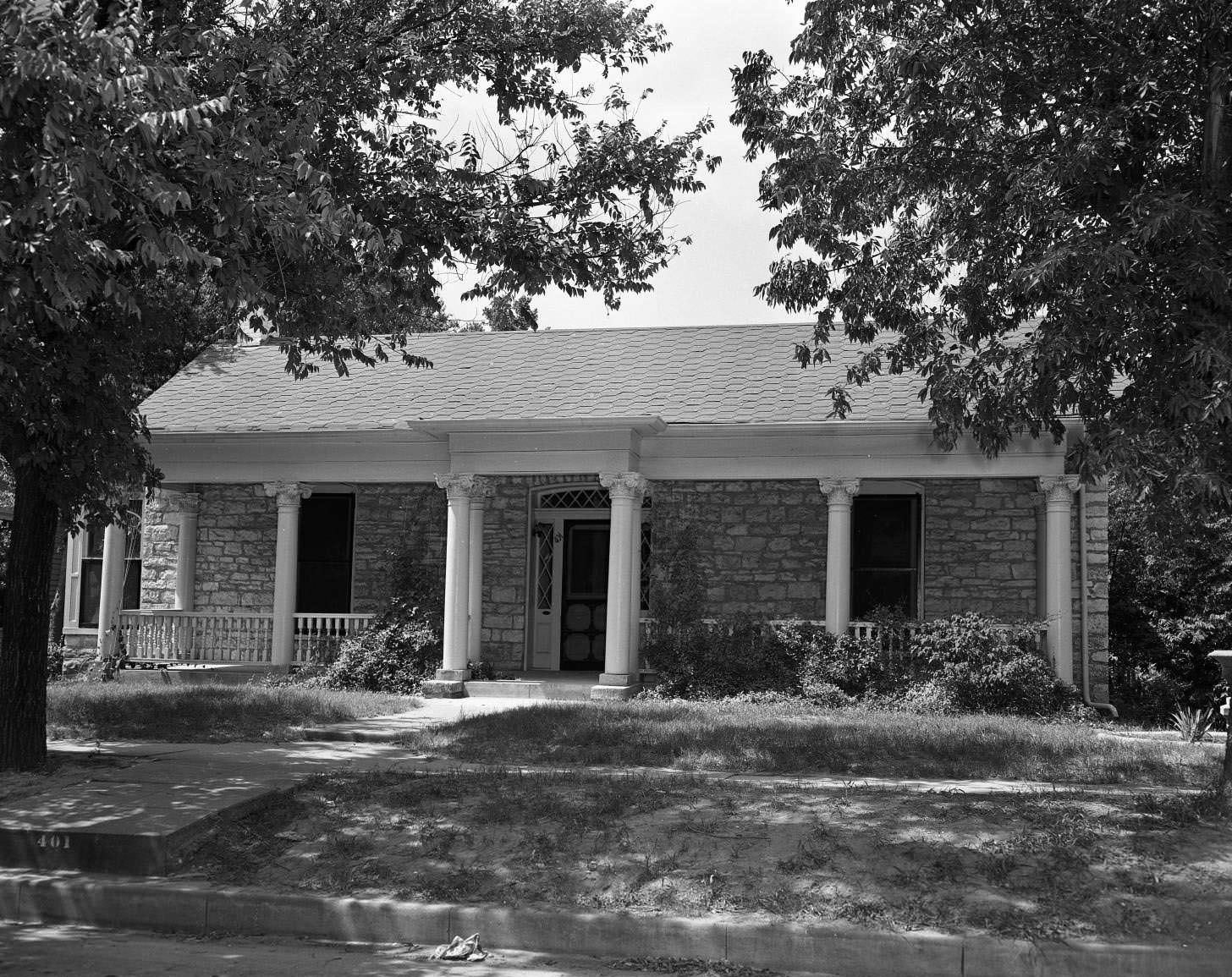 #64 The Daughters of the American Revolution (Thankful Hubbard Chapter) headquarters at 708 San Antonio Street in Austin, Texas, 1953