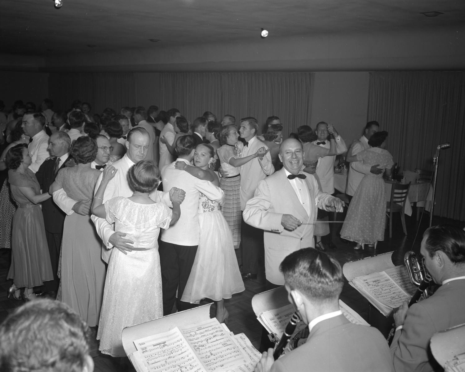 #9 Ted Weems and Dancers at the Austin Club, 1951