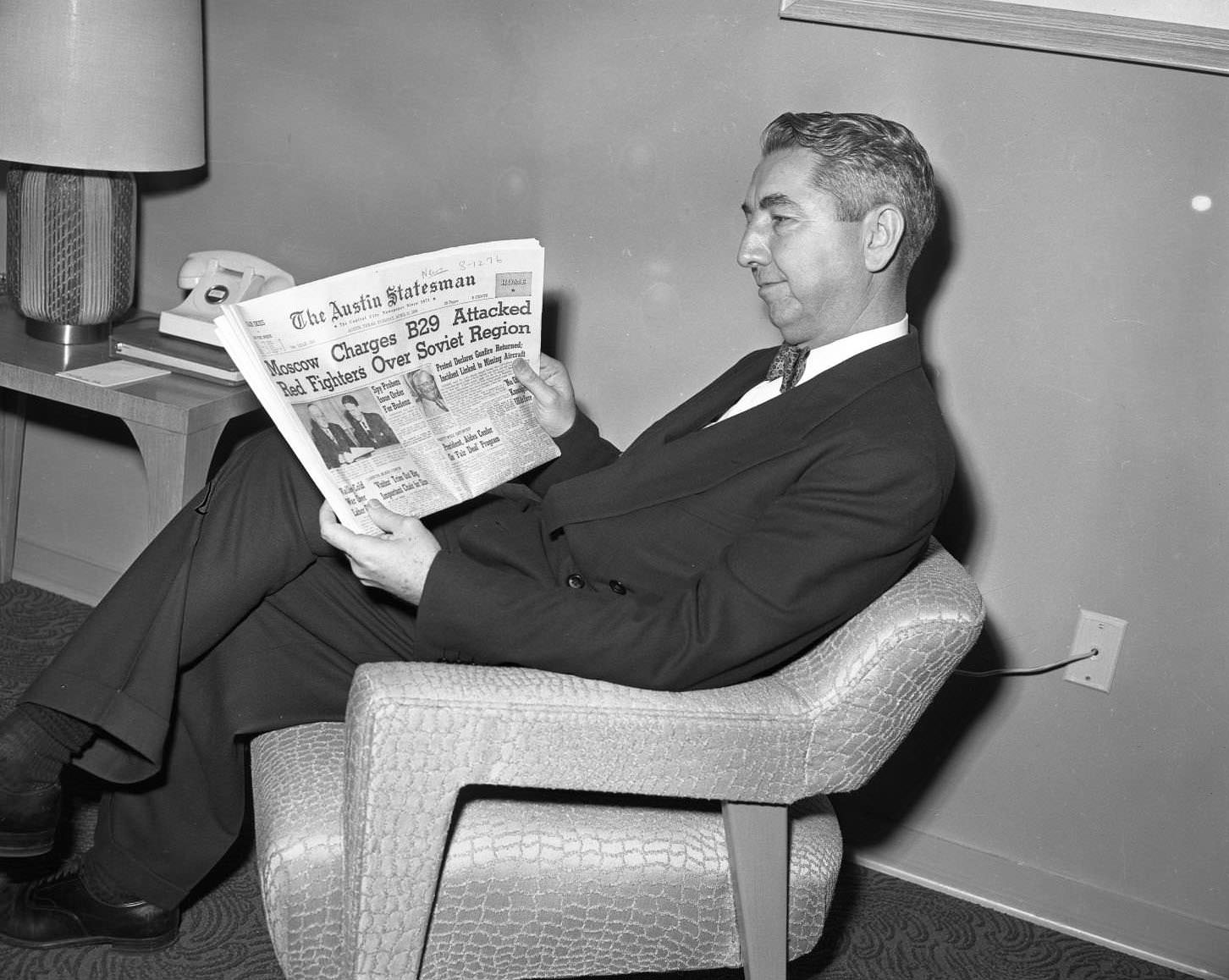 #14 Chief Justice Tom C. Clark in Austin, 1950