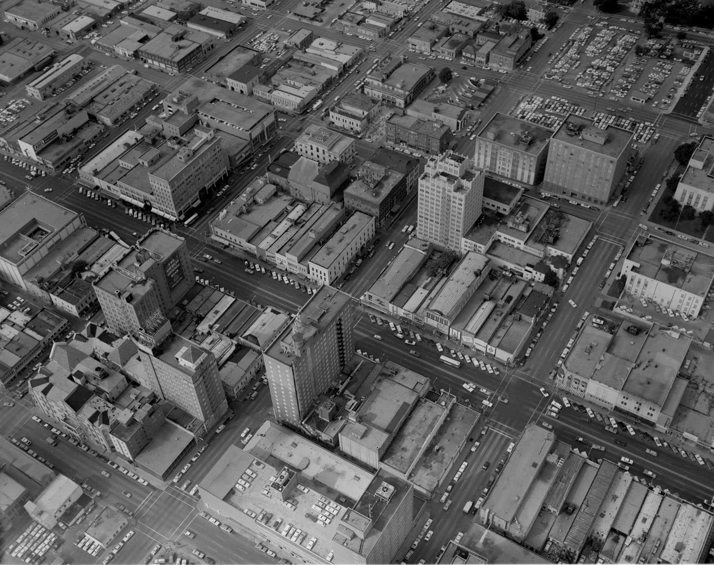 #153 Aerial View of Town Lake.1968