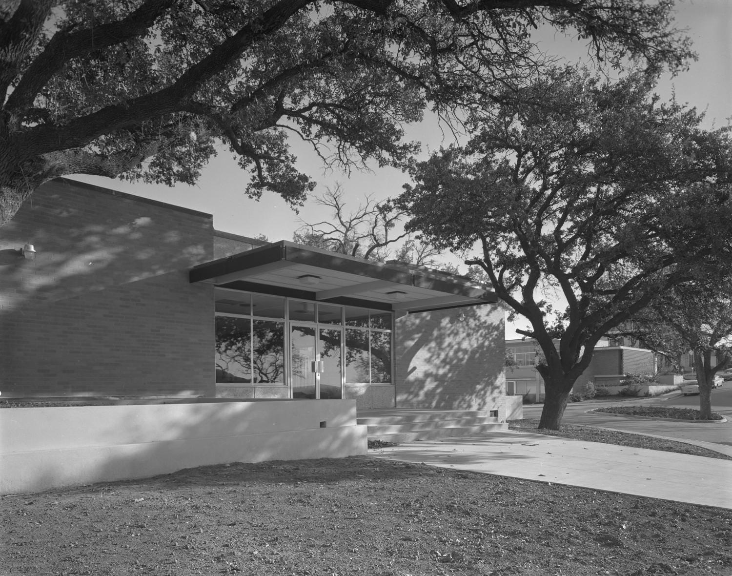 #67 Huston-Tillotson Student Union Exterior, 1963.