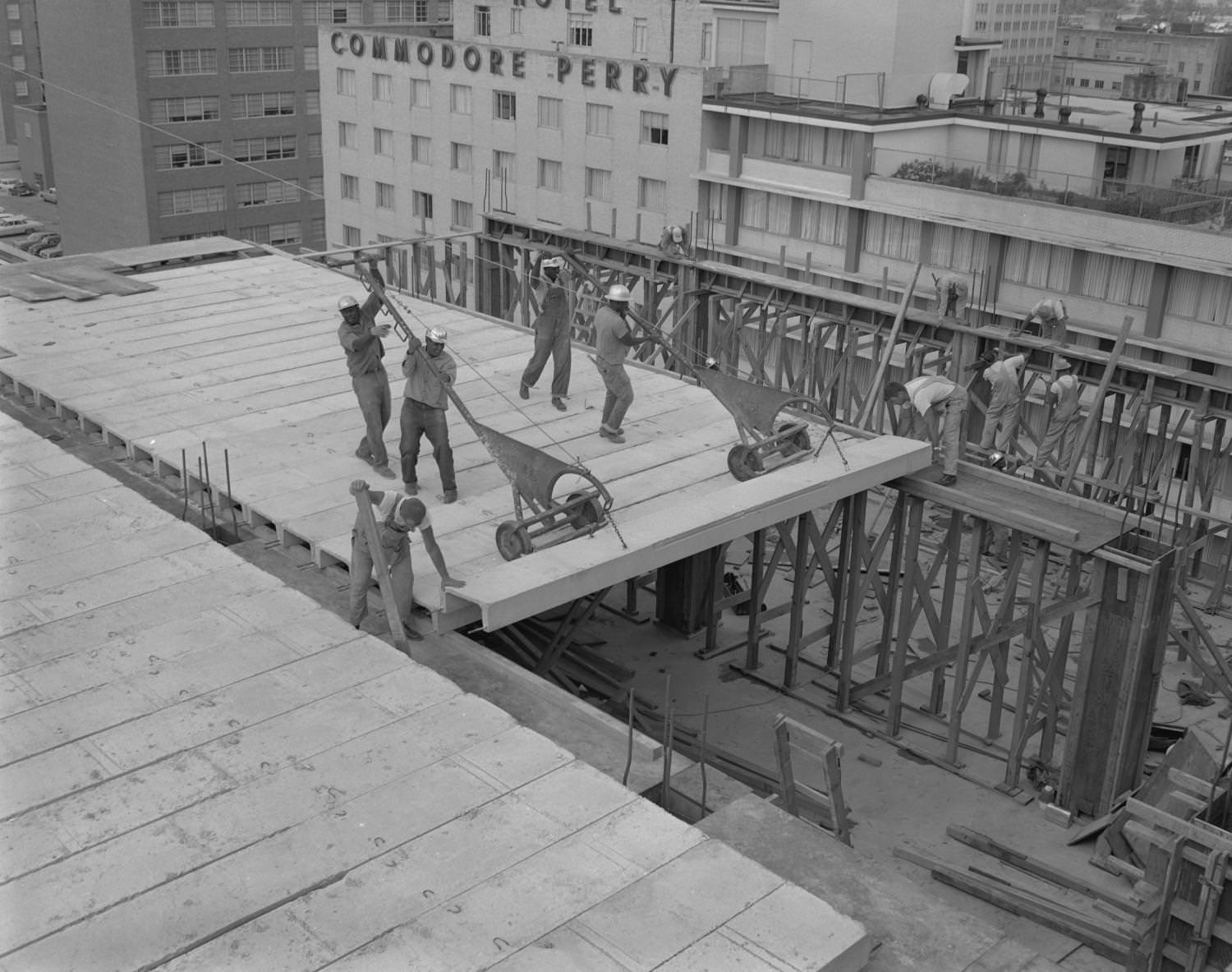 #71 Workers on Platform, 1965