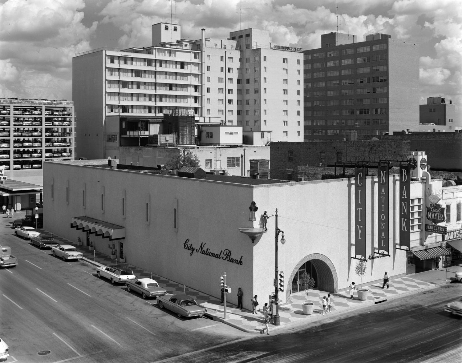 #76 The City National Bank building at 823 Congress Avenue, Austin, Texas, 1963