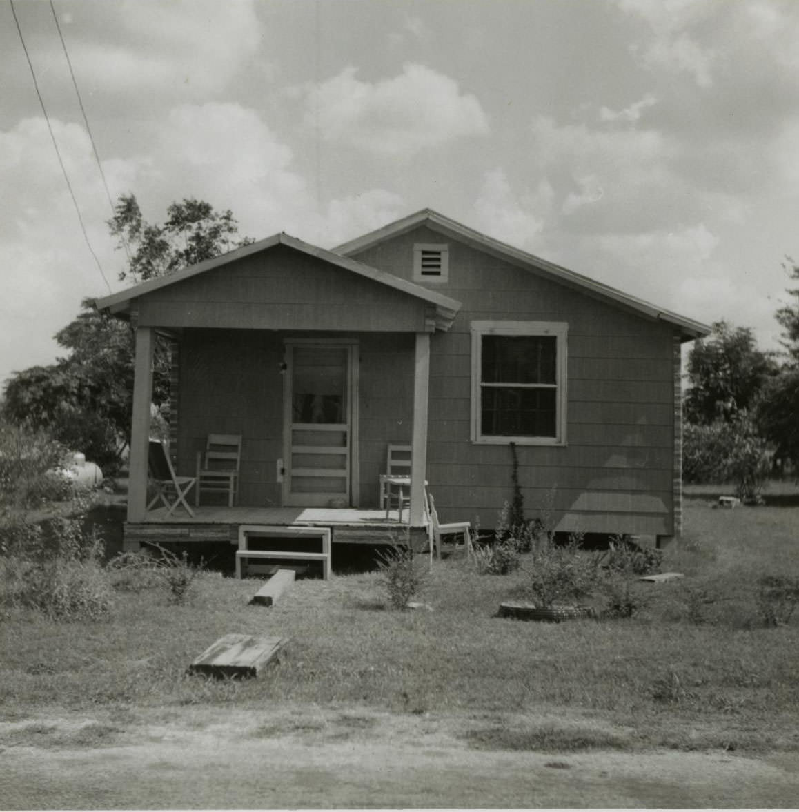 #207 Exterior View of a House, 1961.