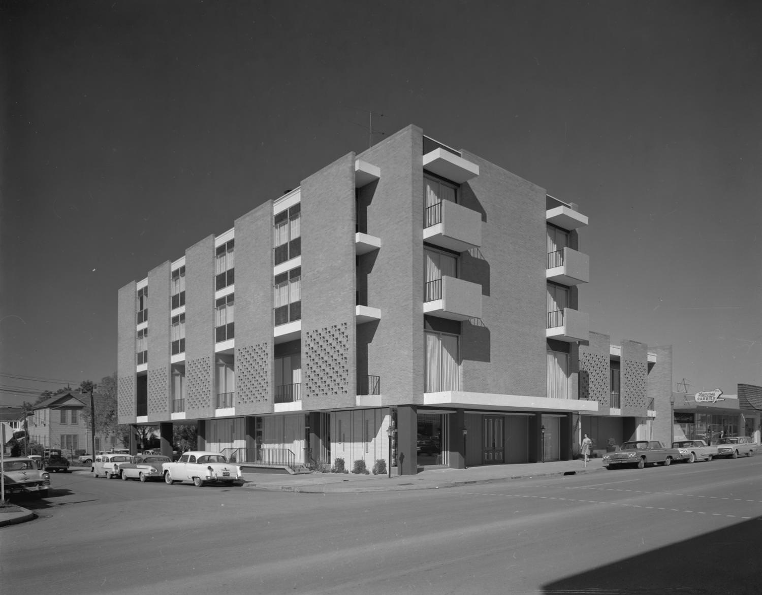 #212 Exterior View of Postmodern Building, 1962