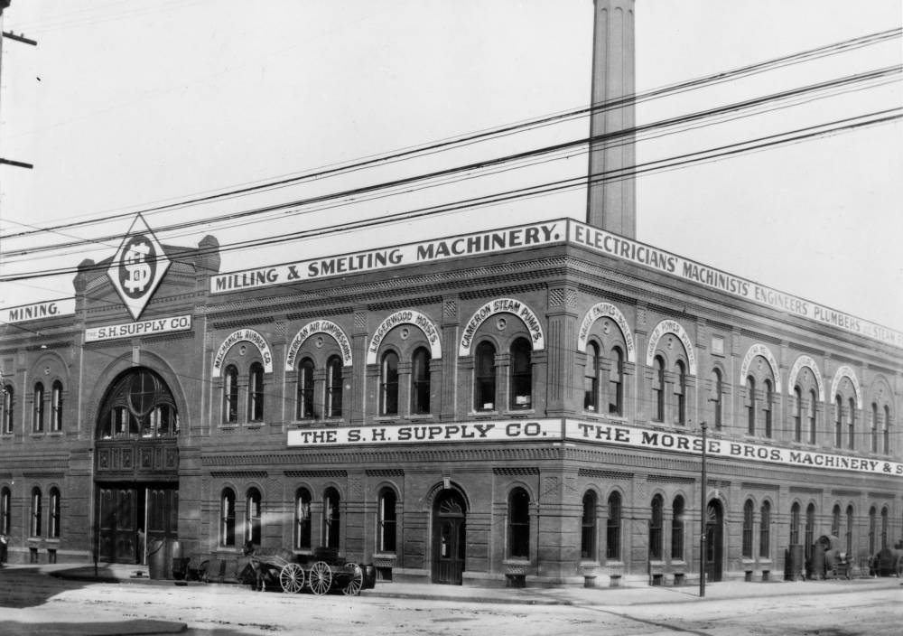 #38 Eighteenth 18th Street cable car house Denver City Cable Railway Co., 1906