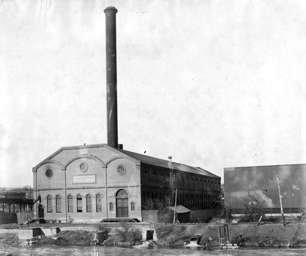 #84 View of the Denver Tramway Power house in Denver, 1905
