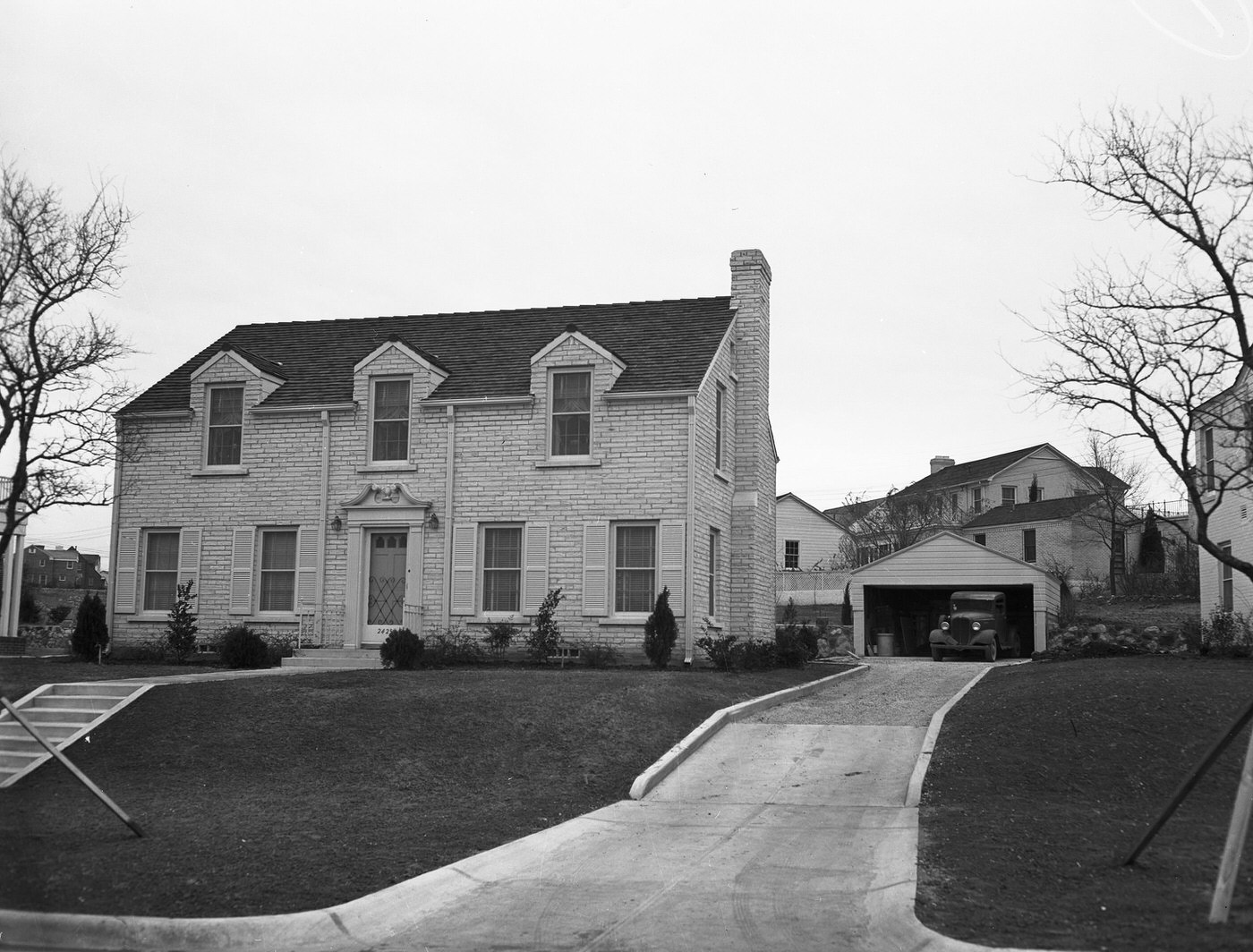 #29 The new home of Doctor and Mrs. M. J. Bisco is at 2425 Colonial Parkway, Fort Worth, Texas, 1942