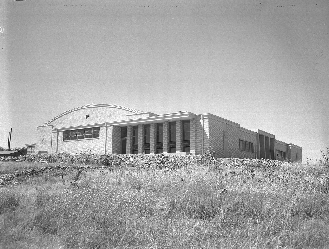 #155 Construction of the North Side Recreation Center, Fort Worth, Texas, 1948