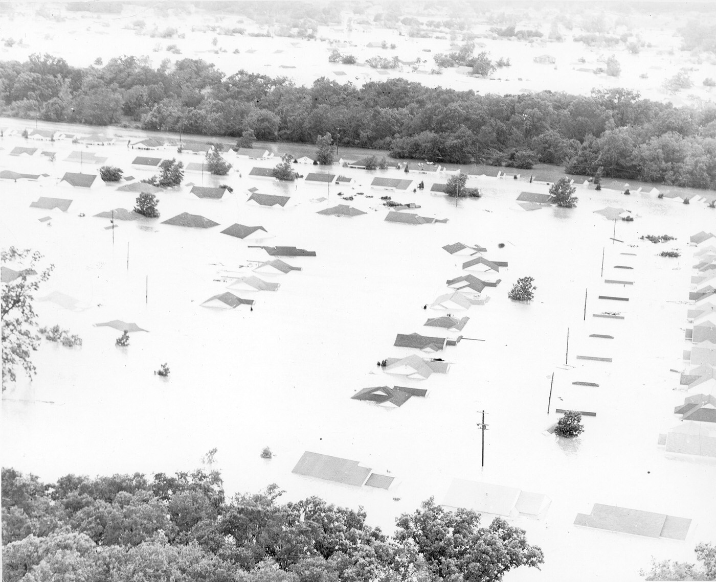 #169 Fort Worth, Texas flood, 1949