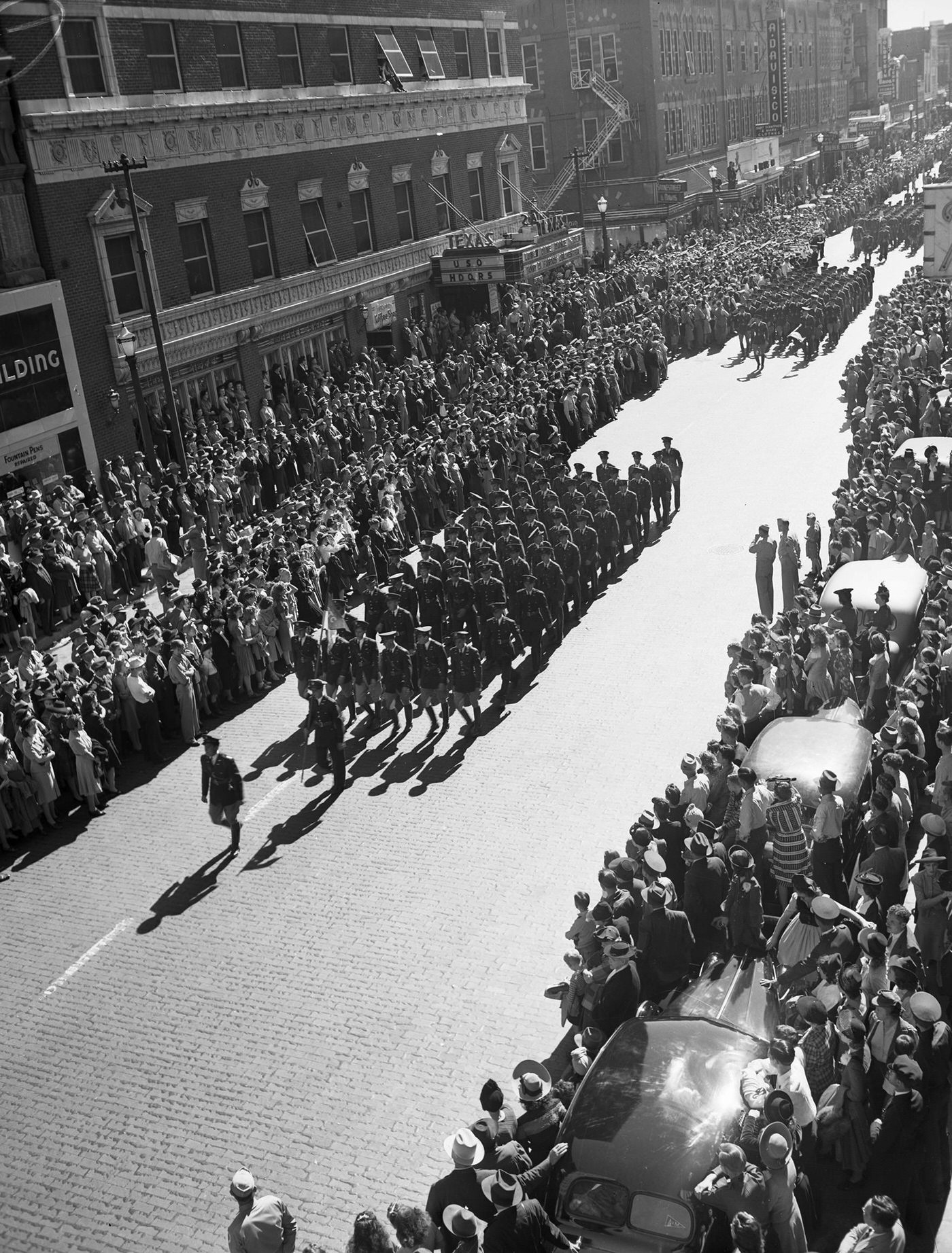 #14 Parade and Spectators: Football T. C. U. Horned Frogs vs. Texas A&M Aggies, 1941