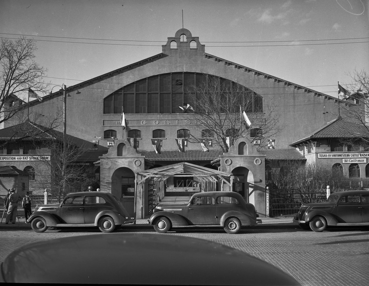 #46 North Side Coliseum, home of the Southwestern Exposition and Fat Stock Show, 1940